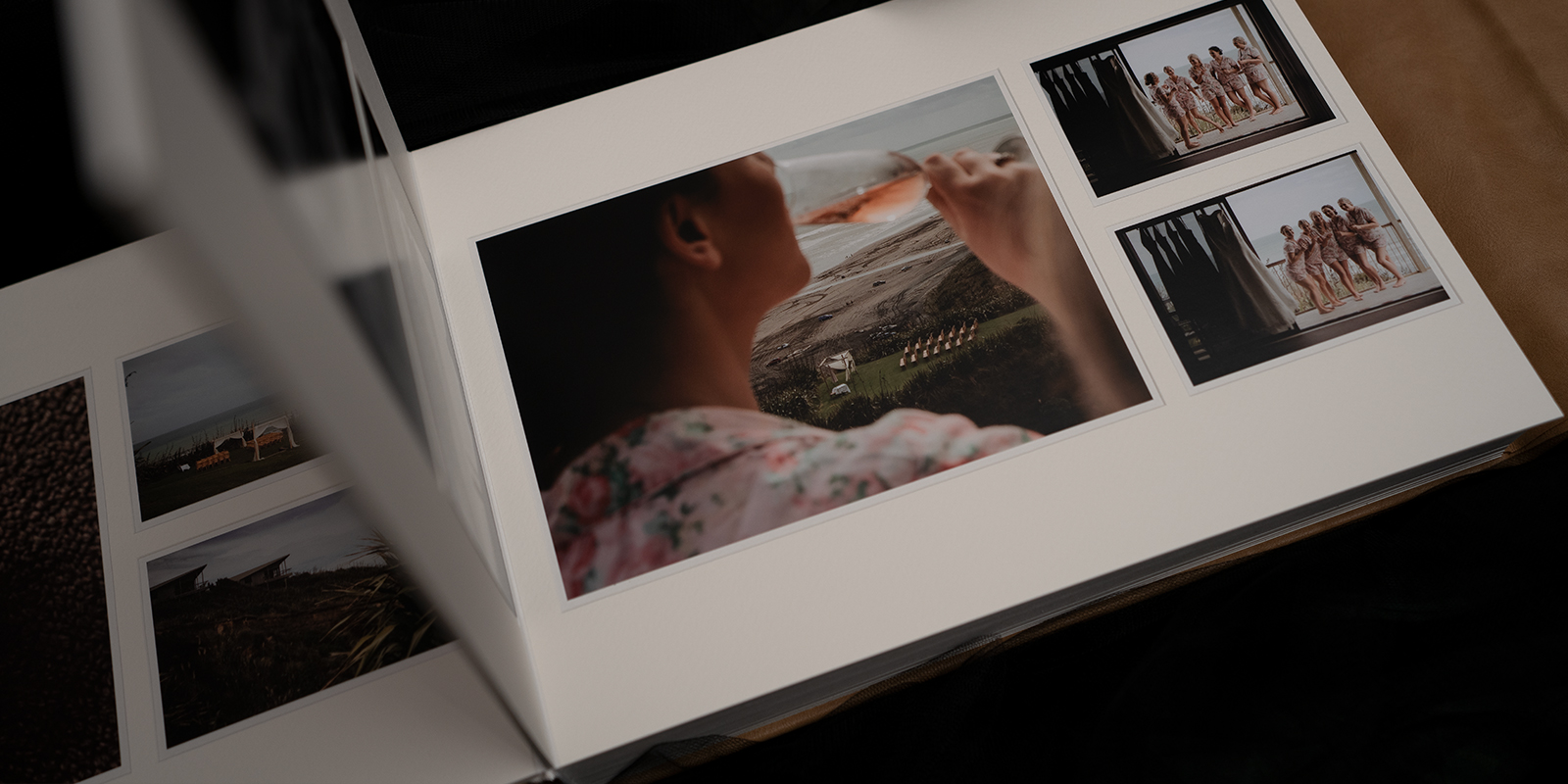 A Two Little Starfish wedding album