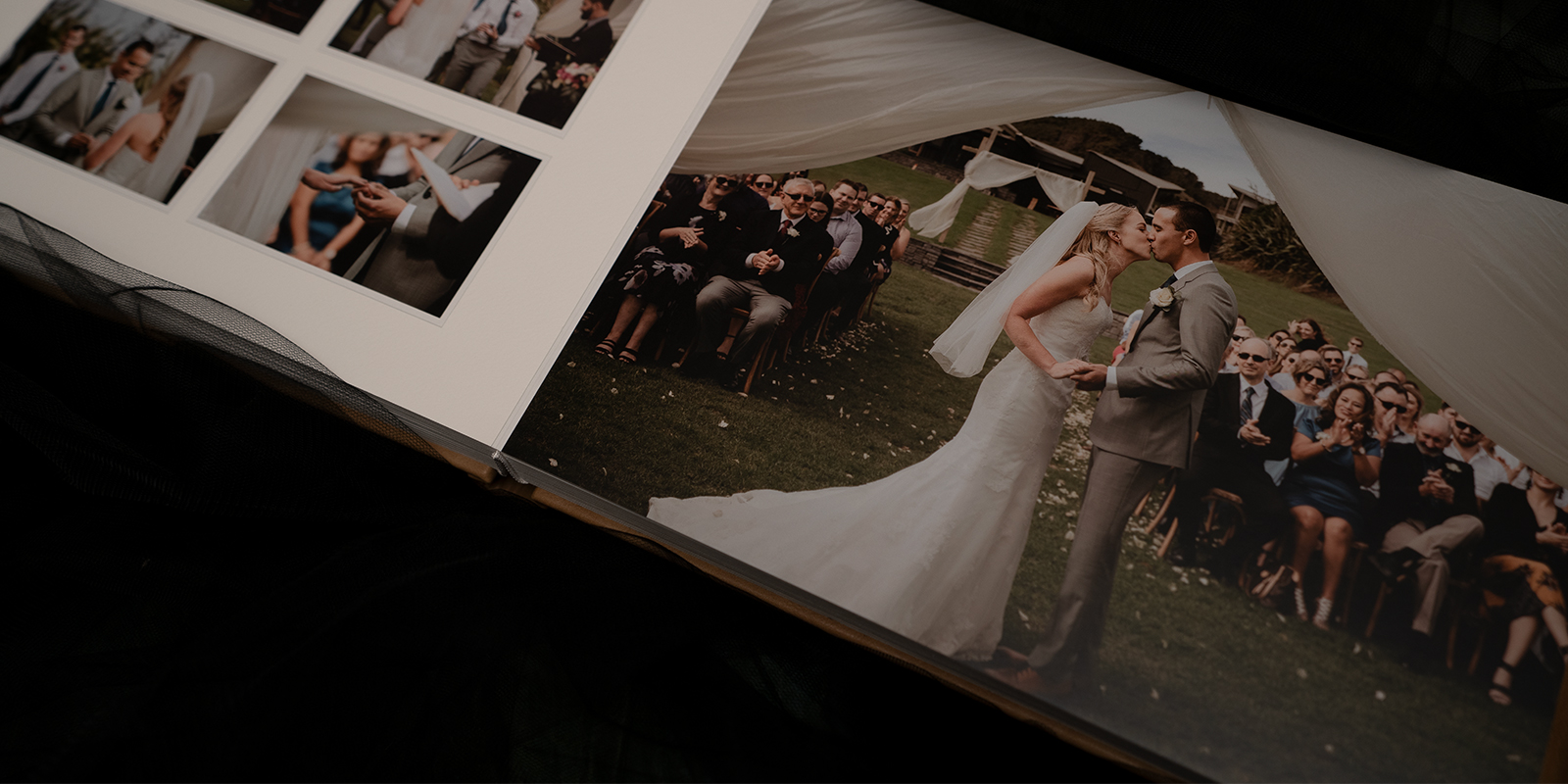 A Two Little Starfish wedding album