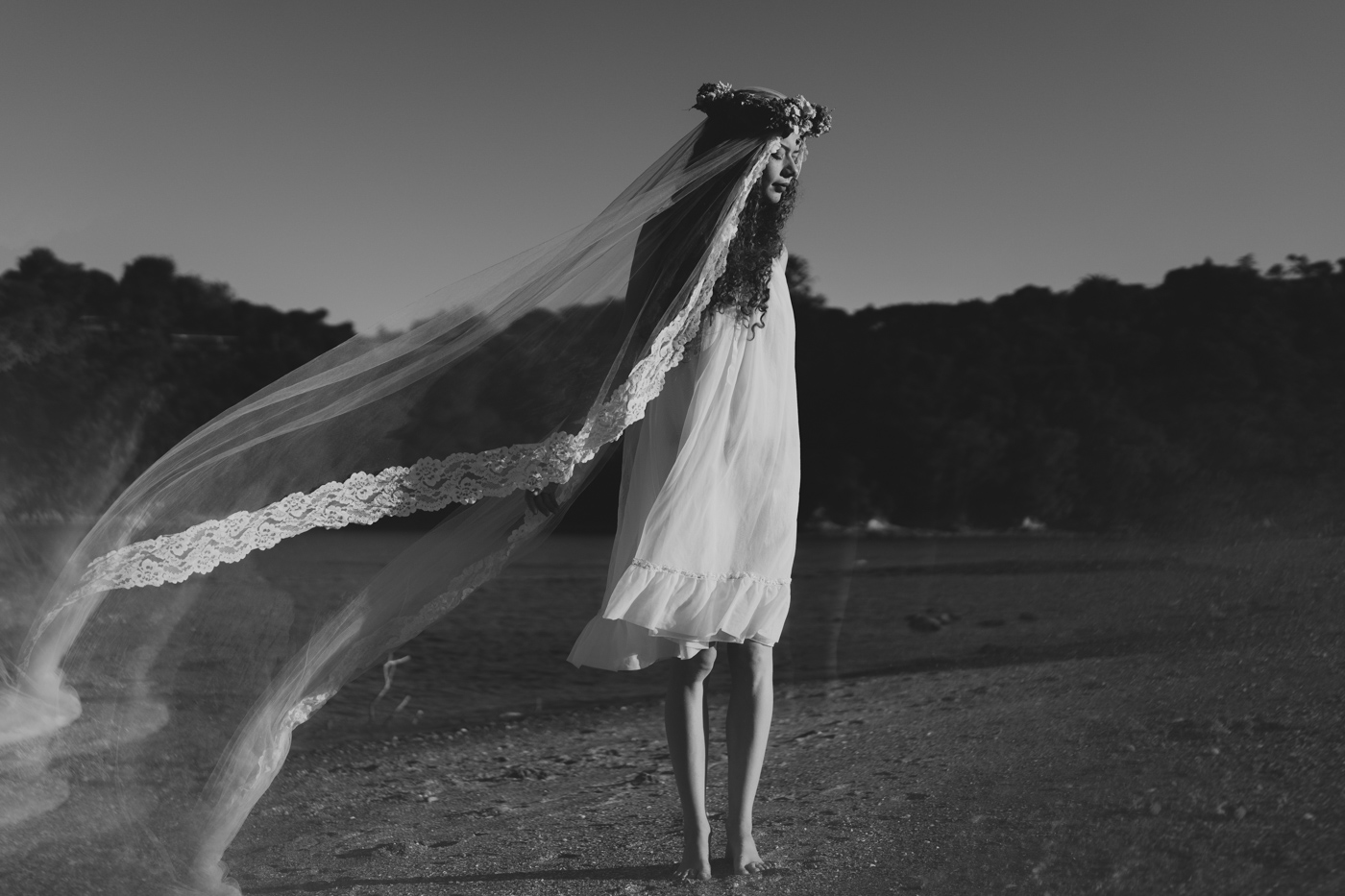 A Dreamy Beach Session with Lucy in the Bay of Islands - lead image, Two Little Starfish wedding photography blog